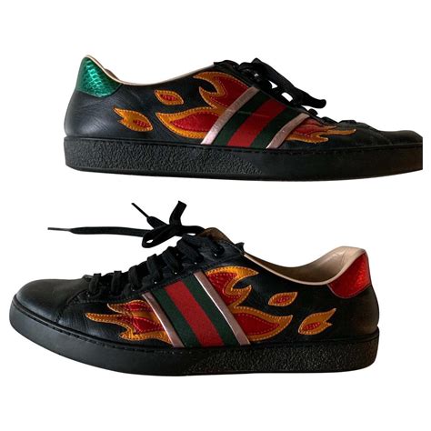 gucci flames for sale|gucci ace flames.